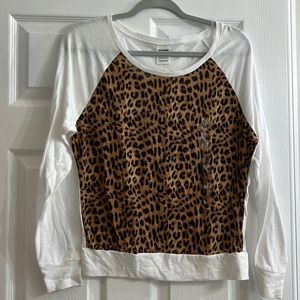 PINK leopard print shirt Brand new!